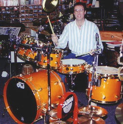 Drums N' Moore owner and drum guru, Rand Moore